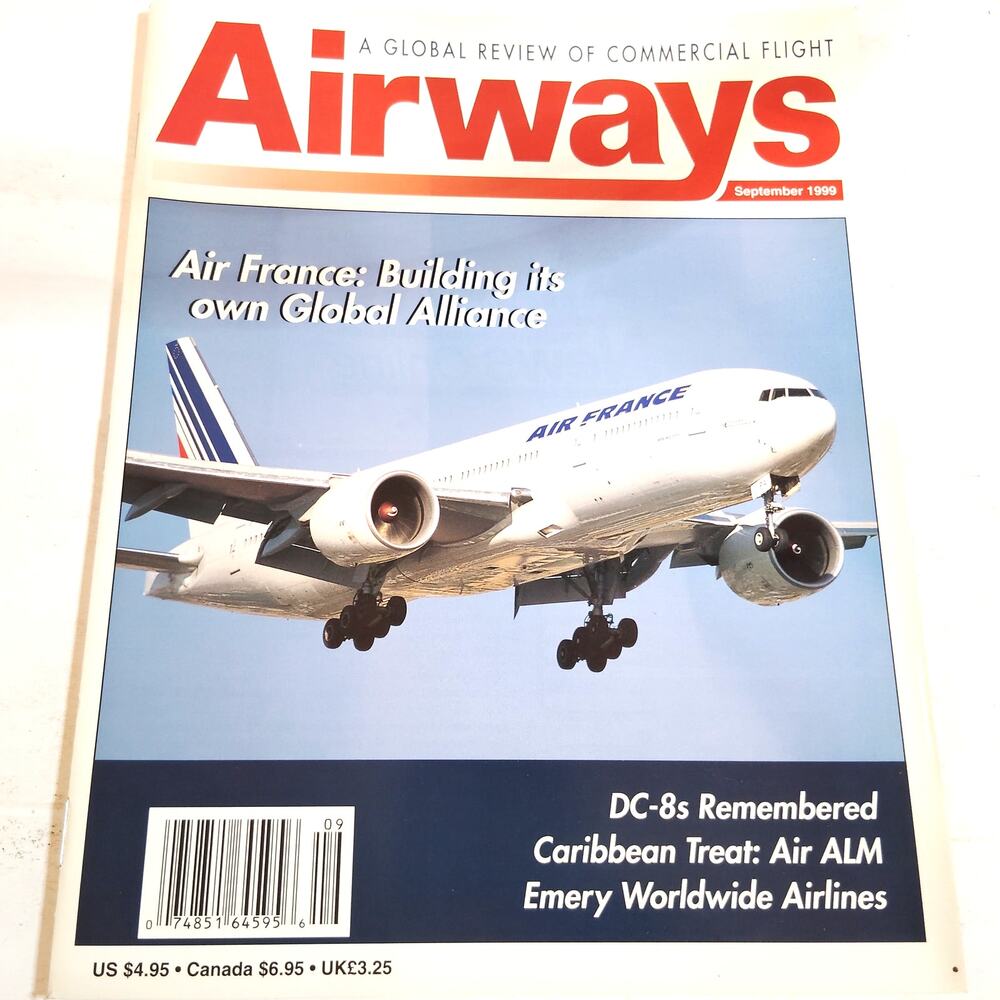 Airways Magazine - September 1999 - Air France Global Alliance Aviation